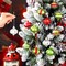 12 Pcs Christmas Ball Ornaments Glittering Plastic Hanging Decorations (Classic,2.36 Inch)